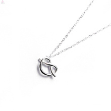 Custom Gift Mother's Day Souvenir S925 Sterling Silver Tie The Knot Necklace